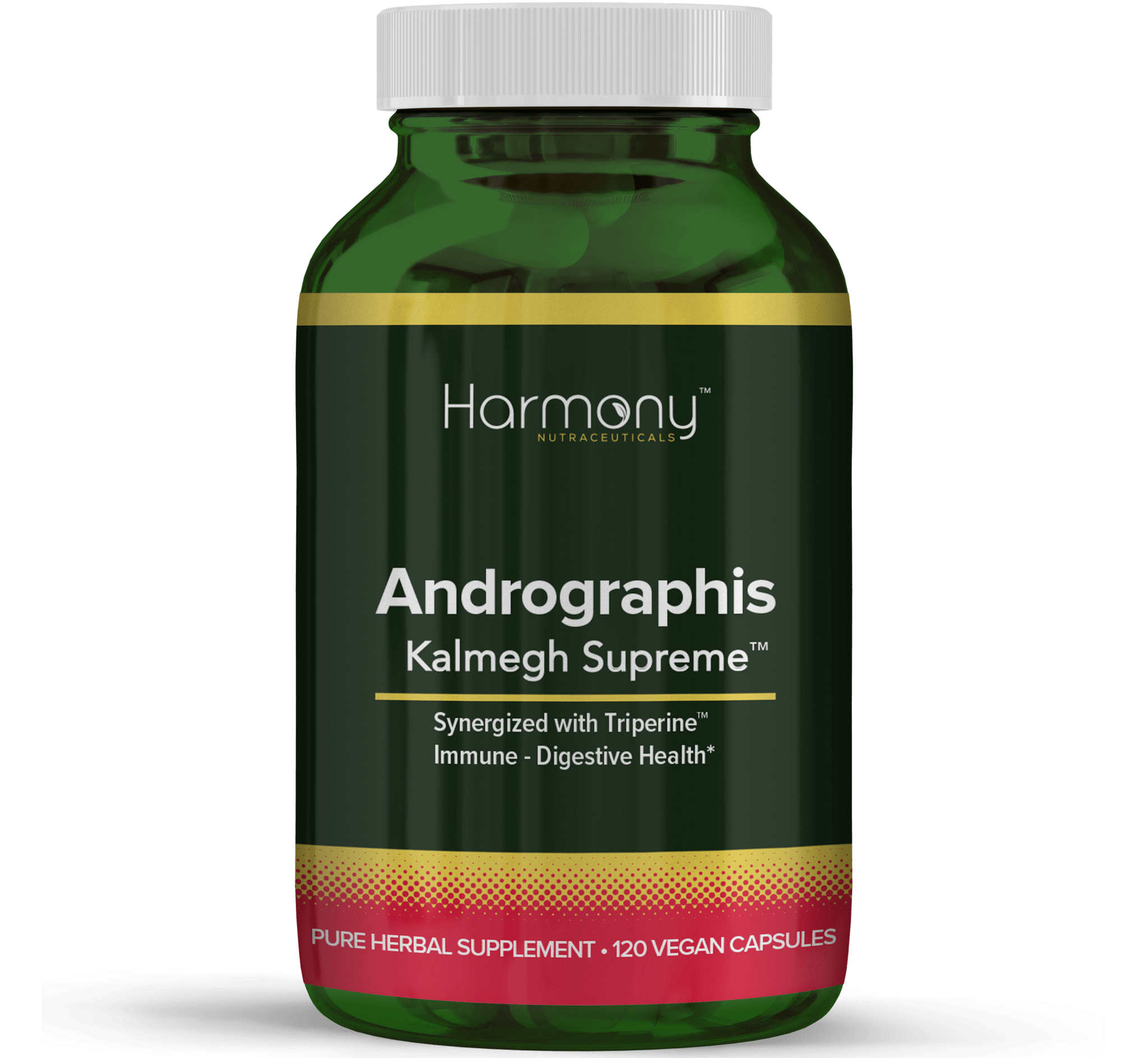 Andrographis Kalmegh Supreme Pure Herbal Supplement- 120 Vegan Capsules from Harmony Veda,USA