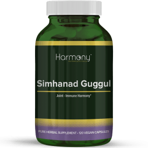 Simhanad Guggul Pure Herbal Supplement – 120 Vegan Capsules
