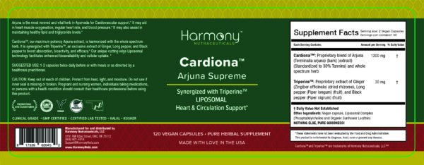 Arjuna herb benefits
