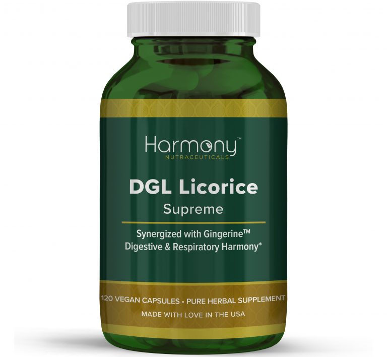 DGL Licorice Deglycyrrhizinated Ayurveda Capsules Harmony Veda