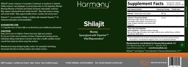 Labels For Amazon Shilajit