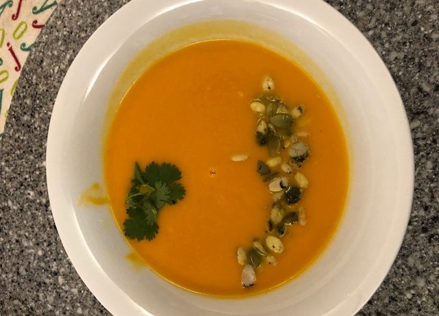 Carrot - Ginger Soup (Immunity Soup)