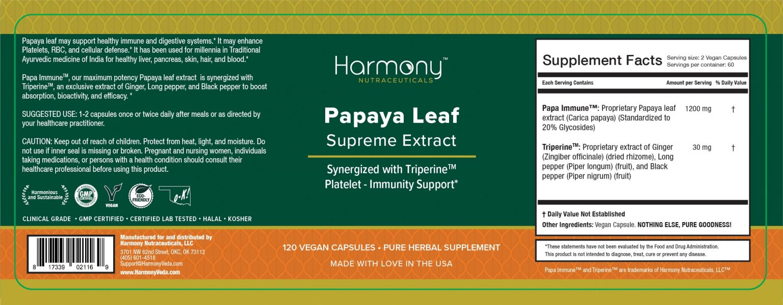 Buy Papaya Leaves for Hair Papaya Leaf Extract