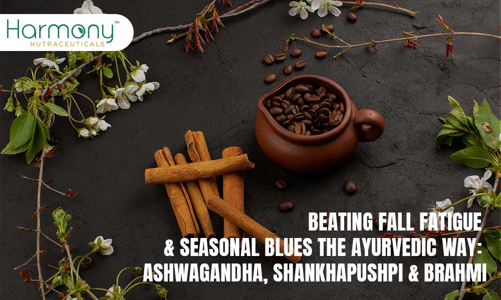 Beating Fall Fatigue & Seasonal Blues the Ayurvedic Way: Ashwagandha, Shankhapushpi & Brahmi